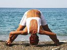 Turn of the body II Prasarita Padottanasana 