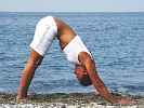 Downward facing dog Adho Mukha Swanasana 