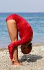 Standing forward bend Uttanasana 