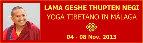Lama Geshe Thupten Negi besucht Malaga im November