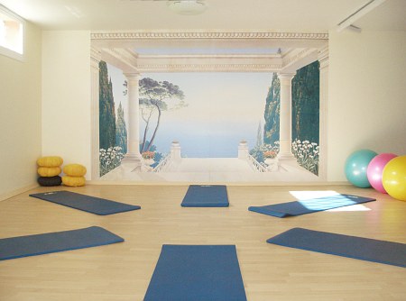 Studio für Hatha Yoga Übungen für individuelle Session oder kleine Gruppen