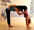 Foto Partner Yoga Bogusia & Heike Adho Mukha Shvanasana 
