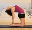 Ustrasana by Eve Photo Yoga pupil 