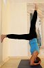 Shirshasana by Heike Photo Yoga pupil 
