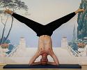 Kopfstand by Lutz Photo Yoga pupil 